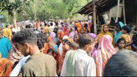 গভীর রাতে দুই সন্তানসহ দম্পতিকে গলা কেটে হত্যা