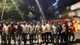 ‘গুপ্ত রাজনীতি’ নিষিদ্ধের দাবিতে জবিতে ছাত্রদলের মিছিল