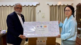 ভুটানকে ১০ সেট সরঞ্জাম দিলো এশিয়ান আর্চারির সভাপতি