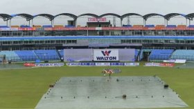 বৃষ্টিতে ভেসে গেলো বাংলাদেশ-নিউজিল্যান্ড দ্বিতীয় টি-টোয়েন্টি