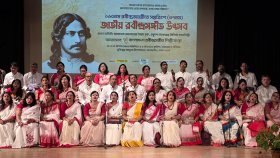 জাতীয় রবীন্দ্রসঙ্গীত উৎসবের বর্ণাঢ্য সূচনা