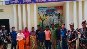 ভারত থেকে পুশইন করা ১০ বাংলাদেশিকে স্বজনদের কাছে হস্তান্তর