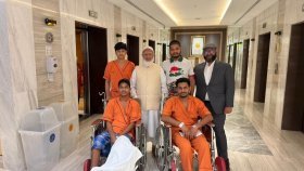 চিকিৎসাধীন জুলাই যোদ্ধাদের দেখতে ব্যাংককে জামায়াত আমির 