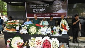 শেষ শ্রদ্ধায় ভাসলেন নাট্যব্যক্তিত্ব আতাউর রহমান