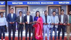 এআই প্রযুক্তির স্মার্ট ওয়াশিং মেশিন আনলো ওয়ালটন