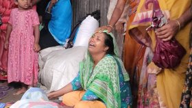বজ্রাঘাতে প্রাণ গেলো অন্তঃসত্ত্বা নারীর