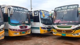 দুদিন পর হবিগঞ্জে পরিবহন ধর্মঘট প্রত্যাহার, মঙ্গলবার থেকে চলবে বাস