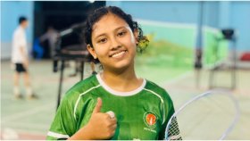 সর্মিষ্টাকে হারিয়ে বিভাগীয় চ্যাম্পিয়ন সুনামগঞ্জের স্পর্শিতা