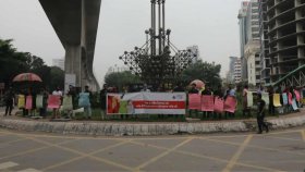 ‘বিচার চাই’ স্লোগানে উত্তাল কাওরান বাজার 