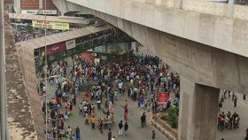 রামিসা হত্যার দ্রুত বিচার দাবিতে মিরপুরে বিক্ষোভ, যান চলাচল বন্ধ