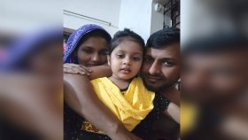 মোটরসাইকেলে বাসের ধাক্কায় প্রাণ গেল বাবা-মা-মেয়ের