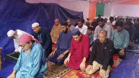 সৌদির সঙ্গে মিলিয়ে মৌলভীবাজারে ঈদের জামাত