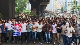চট্টগ্রামে নিষিদ্ধ ছাত্রলীগের ‘বড়’ মিছিল