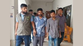 প্রধানমন্ত্রীর কার্যালয়ের রেড টেলিফোনের তার চুরি, গ্রেফতার দুই আসামি রিমান্ডে 