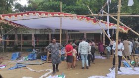 নাসীরুদ্দীন আসার আগেই এনসিপির অনুষ্ঠানের মঞ্চ ভাঙচুর ও হামলা
