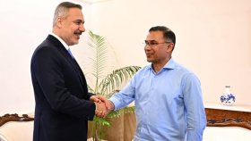প্রধানমন্ত্রীর সঙ্গে হাকান ফিদানের যা নিয়ে আলোচনা হলো