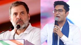 তৃণমূলের সংকটের মাঝেই রাহুলের সঙ্গে অভিষেকের সাক্ষাৎ