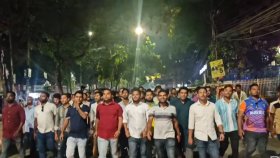 বাজেটকে স্বাগত জানিয়ে কবি নজরুল কলেজ ছাত্রদলের আনন্দ মিছিল