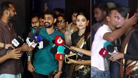 ক্যামেরার বুম হাতে চমকে দিলেন ইমরান-তুষি, চুমু খেয়ে চমকে দিলেন দর্শক 