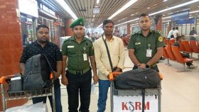 শাহজালাল বিমানবন্দরে প্রবাসী যাত্রীর হারিয়ে যাওয়া লাগেজ উদ্ধার