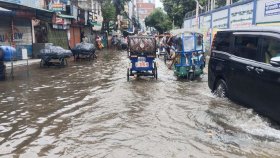 ময়মনসিংহ নগরীতে বৃষ্টির পানিতে পড়ে ৯ মাস বয়সী শিশুর মৃত্যু 