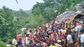 রোহিঙ্গা ক্যাম্পে পাহাড়ধসে মৃত্যু: ইউএনএইচসিআর’র শোক