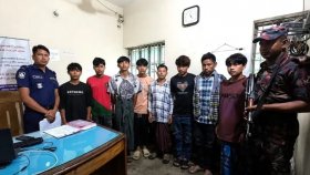 বাংলাদেশে ঢুকে পড়া মিয়ানমারের ১১ নাগরিক আটক