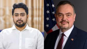 নাহিদকে ধন্যবাদ জানালেন মার্কিন রাষ্ট্রদূত 
