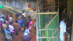একই স্টাইলে এবার ব্যবসায়ীর ভবনে হামলা-ভাঙচুর-বিস্ফোরণ, সবার মুখে ছিল মাস্ক