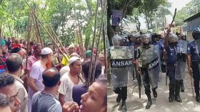 বাজারের নামকরণ নিয়ে ৬ ঘণ্টা ধরে সংঘর্ষ, একজনের মৃত্যু, ট্রেন চলাচল বন্ধ