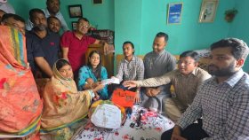 আহত জুলাই যোদ্ধা সুজনের নবজাতক শিশুকন্যার জন্য উপহার পাঠালেন প্রধানমন্ত্রী