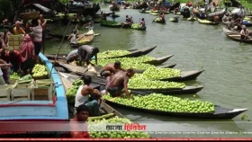 নৌকায় ভাসতে ভাসতে পেয়ারার দেশে
