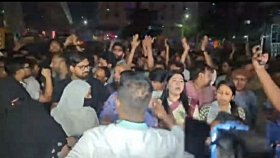সারজিস-পাটোয়ারীর ওপর হামলার প্রতিবাদে রাজধানীতে এনসিপির বিক্ষোভ