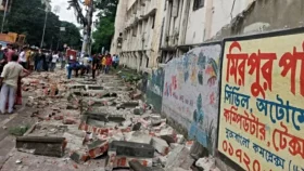 মিরপুরে দেয়াল ধসের ঘটনায় তদন্ত কমিটি