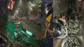 রাজধানীতে এক লরি চাপা দিলো কয়েকটি গাড়িকে, নিহত ২