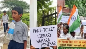 জেন জি-র পর এবার রাজপথে ‘জেন আলফা’, উন্নত স্কুলের দাবিতে কাঁপছে ভারত