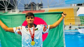 থাইল্যান্ডে সামিউলের স্বর্ণ জয়