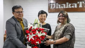 বাংলা ট্রিবিউন ও ঢাকা ট্রিবিউন কার্যালয় পরিদর্শনে থাইল্যান্ডের রাষ্ট্রদূত