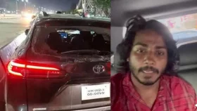 যে কারণে সরকারদলীয় এমপির গাড়িতে ভাঙচুর চালিয়েছে উত্তেজিত লোকজন