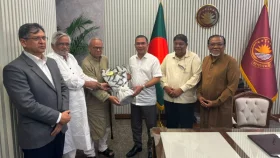 প্রধানমন্ত্রীর সঙ্গে বিএনপির নবনিযুক্ত চার স্থায়ী কমিটি সদস্যের সাক্ষাৎ