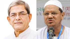 নবনির্বাচিত রাষ্ট্রপতি মির্জা ফখরুলকে চরমোনাই পীরের অভিনন্দন 