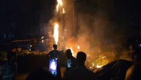 কারওয়ান বাজা‌রের আগুন নিয়ন্ত্রণে