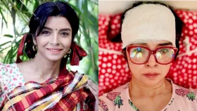 অটোরিকশা দুর্ঘটনায় আহত এলিনা শাম্মী