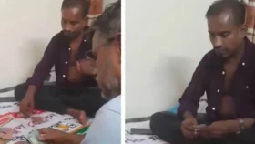 বিএনপি নেতার সঙ্গে জুয়ার আসরে সরকারি কর্মকর্তা, টাকায় চুমু খেয়ে ভাইরাল