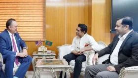 তথ্য ও সম্প্রচারমন্ত্রীর সঙ্গে মার্কিন রাষ্ট্রদূতের সাক্ষাৎ