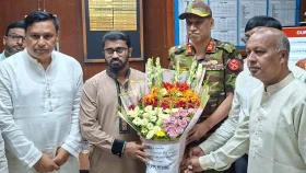 ১১ দলকে পায়ে হেঁটে লং মার্চ করতে বললেন রাশেদ খাঁন
