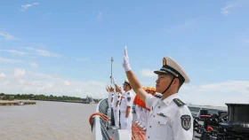 মিয়ানমারে চীনা নৌবাহিনীর শুভেচ্ছা সফর
