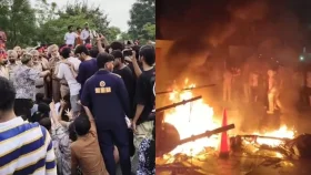 ধর্ষণের অভিযোগ ঘিরে পাঞ্জাব বিশ্ববিদ্যালয়ে তাণ্ডব-আগুন, পুলিশ বলছে ‘গুজব’