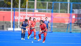 ৫ গোলের ম্যাচে প্রতিদ্বন্দ্বিতা করে হারলো বাংলাদেশের মেয়েরা