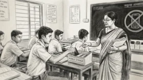 স্কুলে মোবাইল নিষিদ্ধের দাবি উঠছে বিশ্বজুড়ে, বাংলাদেশে কী করবে?